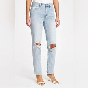 Pistola Light Blue Straight Leg Jeans